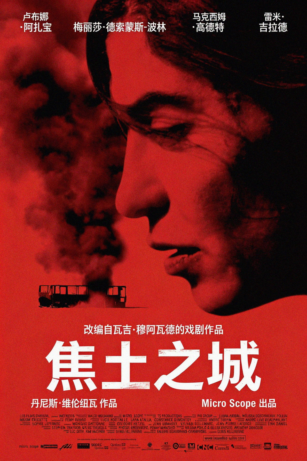 焦土之城电影海报