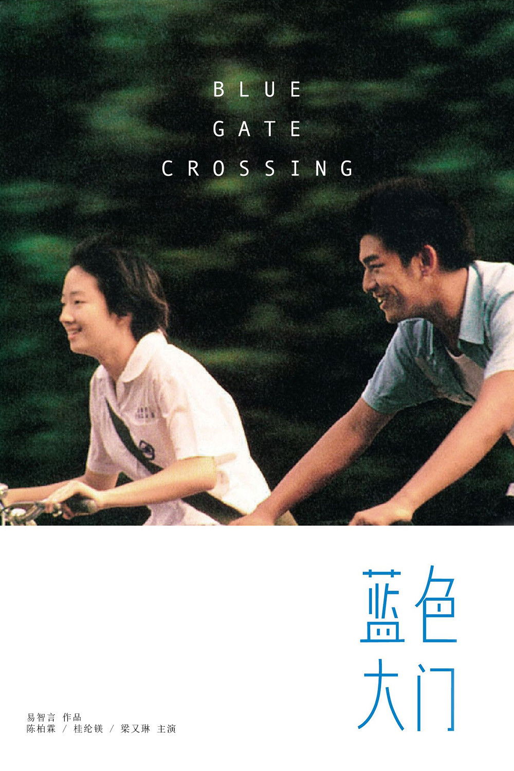 蓝色大门电影海报
